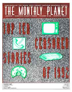 Monthly Planet, August 1993